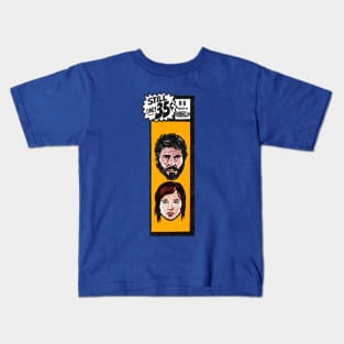 Comic book corner box - Joel & Ellie The Last of Us fan art Kids T-Shirt